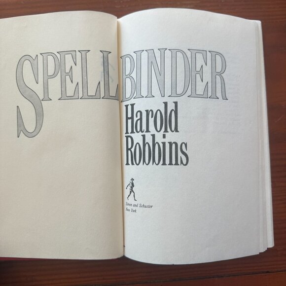 "Spellbinder" By Harold Robbins Hardcover Book 1982 Edition - Picture 3 of 4
